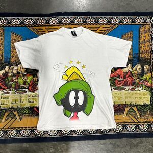 Looney-tunes Men's White and Black T-shirt